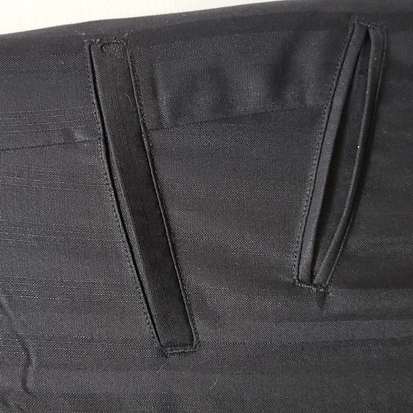 Twenty8twelve,  pinstripe pant, black ,size 2 - Picture 4 of 15